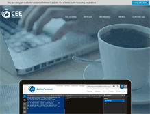 Tablet Screenshot of cee-systems.com